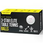 PRO SPIN Elite Series Ping Pong Balls - Premium White 3-Star Table Tennis Balls | Tournament-Level 4