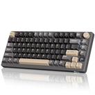 RK ROYAL KLUDGE M75 Mechanical Keyboard, 2.4GHz Wireless/Bluetooth/USB-C Wired Gaming Keyboard 75% L