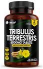 Tribulus Terrestris 6000mg High Strength Tablets Enriched with Ashwagandha - Tribulus Terrestris wit