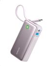 Anker Nano Power Bank (30W, Built-In USB-C Cable) Purple