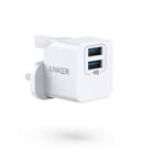 PowerPort mini Dual Port USB Charger White