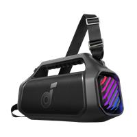 soundcore Boom 2 Plus | Outdoor Bluetooth Speaker, 140W Sound and RGB Lights Phantom Black