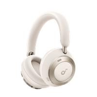 soundcore Space One Pro | Super Foldable Over-Ear Headphones Cream White