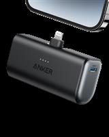 Anker Nano Power Bank (12W, Built-In Lightning Connector) Black