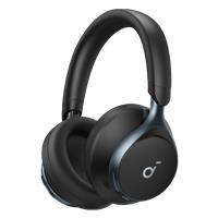 soundcore Space One | Noise Cancelling Headphones, 2X Stronger Voice Reduction Jet Black / 1 Pack