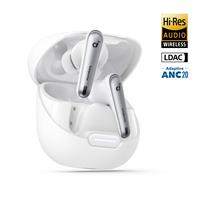 soundcore Liberty 4 NC | Noise Cancelling Earbuds, Hi-Res Sound Clear White / Skip Option 2