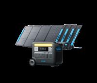 Anker SOLIX F2000 Solar Generator + 4 200W Solar Panels