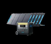 Anker SOLIX F2000 Solar Generator + 5 200W Solar Panels