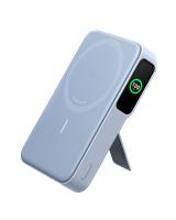 Anker MagGo Power Bank (10,000mAh), Qi2 15W Ultra-Fast Wireless Charging Ice Lake Blue