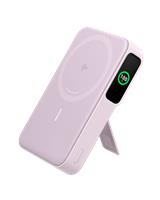 Anker MagGo Power Bank (10,000mAh), Qi2 15W Ultra-Fast Wireless Charging Lotus Pink
