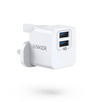 PowerPort mini Dual Port USB Charger White