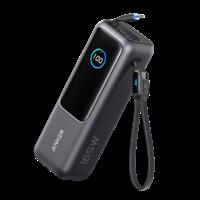 Anker Laptop Power Bank (25K, 165W, Built-In and Retractable Cables) Space Black