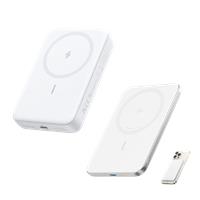 Anker MagGo Power Bank (10K, 15W Wireless) + Anker Nano Power Bank (5K, 15W Wireless) White