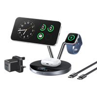 Anker Prime Wireless Charging Station (3-in-1, MagGo, AirCool, Dock Stand) Black Stone