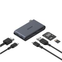 Anker Nano USB-C Hub (6-in-1, 5Gbps) Black