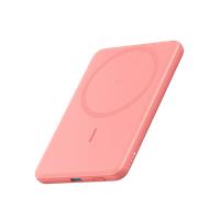 Anker MagGo Power Bank, Ultra-Slim 5,000mAh Magnetic Battery Pack Red