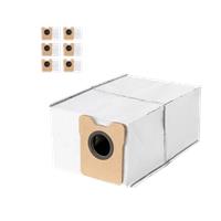 eufy 6-Pack Large Capacity Dust Bags Compatible with eufy C10＆C20 white