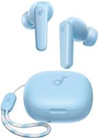 soundcore P20i | True Wireless Earbuds, On-the-Go Design with a Lanyard Attached Light Blue
