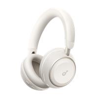 soundcore Space 2 | Comfortable Noise Cancelling Headphones with All-Day Wearing Linen White