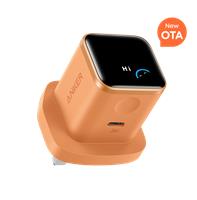 Pre-Order | Anker Nano Charger (45W, Smart Display) Orange