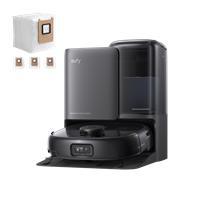 eufy Robot Vacuum Omni E25 with 3 Extra Dust Bags Black