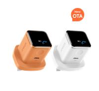 Anker Nano Charger (45W, Smart Display, 2-Pack) Aurora White + Orange