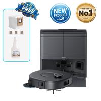 eufy C30 Edge Robot Vacuum and Mop Combo with 3 Dust Bags and 1 Floor Cleaning Solution