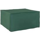 Outsunny UV Rain Protective Rattan Furniture Cover Cube Design Cover for Wicker Rattan Garden 135x135x75cm
