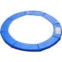 HOMCOM Trampoline Safety Surround: Replacement 8ft Padding, Durable Bright Blue Pads