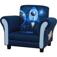 HOMCOM Kids Armchair, Mini Sofa Chair with Armrest, Comfortable, 59.5 x 43 x 46.5cm, Blue Aosom UK