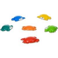 ZONEKIZ Crab-Shaped Kids' Stepping Stones, 6 Piece Set, TPE Anti-Slip Edges, for Balance and Coordination, Stackable, Multicolour Aosom UK