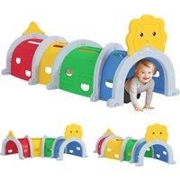 AIYAPLAY Kids Play Tunnel for 3-6 Years Crawl and Climb, Lion Design, Indoor & Outdoor