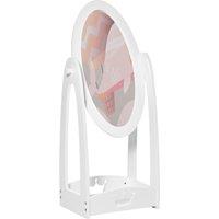 HOMCOM Free Standing Full Length Mirror, Child's Dressing Mirror w/ Storage Shelf 360 Rotation MDF for 3-8 Years Old, 40L x 30W x 104H cm Aosom UK