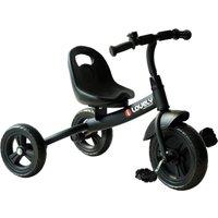 HOMCOM Ride On Tricycle 3 Wheels Plastic Pedal Trike for Kids over 18 Months , Black Aosom UK