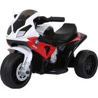 HOMCOM Electric Motorbike for Kids Ride on BMW Motorbike W/Headlights and Music, 6 V-Red Aosom UK