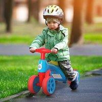HOMCOM Toddler Balance Ride-On, Training Walker with Rubber Wheels, Safe and Fun, Blue Aosom UK