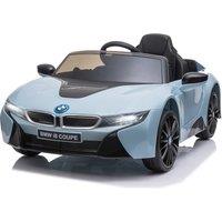 Powered Electric Car, HOMCOM BMW I8 Coupe Licensed 6V Ride On Car Toy with Remote Control, Music, Horn, for 3-8 Years, Blue Aosom UK