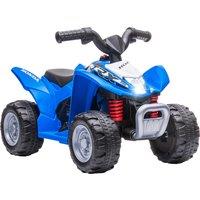 AIYAPLAY Honda Licensed Kids Electric Quad Bike 6V ATV Ride On for 1.5-3 Years Blue Aosom UK
