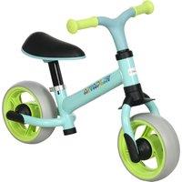 AIYAPLAY 8" Balance Bike: Lightweight Kids Training Bicycle with Adjustable Seat & EVA Wheels, Green Aosom UK