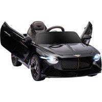 HOMCOM Bentley Bacalar Licensed 12V Kids Electric Ride on Car w/ Remote Control, Powered Electric Car with Portable Battery, Music, Horn Aosom UK