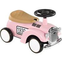 AIYAPLAY Foot To Floor Slider for Toddlers with Under Seat Storage Ride on Sliding Car with Horn Aged 12-36 Months Pink Aosom UK