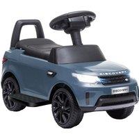 AIYAPLAY 2 in 1 Land Rover Licensed 6V Kids Electric Ride On Car Sliding Car w/ Headlights Music, for 18-60 Months Light Blue Aosom UK