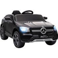 AIYAPLAY Mercedes-Benz GLC Licensed Kids Ride on Car with Remote Control, Soft Start, MP3, LED Headlights, Black