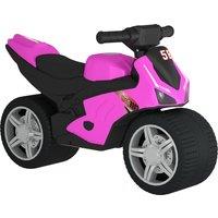 AIYAPLAY Balance Bike with Music Extra-Wide Wheels Toddler Bike for Boys Girls Pink