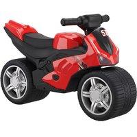 AIYAPLAY Balance Bike with Music Extra-Wide Wheels Toddler Bike for Boys Girls Red
