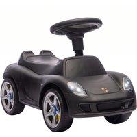 AIYAPLAY Ride on Car, Porsche Licensed Toddler Push Car with Horn, Headlights, Sound and Steering Wheel for 18-36 Months, Matte Black
