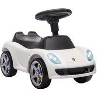 AIYAPLAY Ride on Car, Porsche Licensed Toddler Push Car with Horn, Headlights, Sound and Steering Wheel for 18-36 Months, White