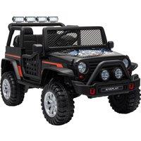 AIYAPLAY 12V Kids Electric Ride on Car with 2 Motors, Remote Control, Soft Start, Four-Wheel Suspension, Seat Belt