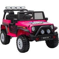 AIYAPLAY 12V Kids Electric Ride on Car with 2 Motors, Remote Control, Soft Start, Four-Wheel Suspension, Seat Belt