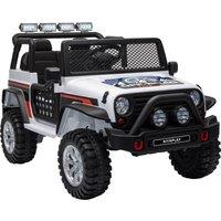 AIYAPLAY 12V Kids Electric Ride on Car with 2 Motors, Remote Control, Soft Start, Four-Wheel Suspension, Seat Belt